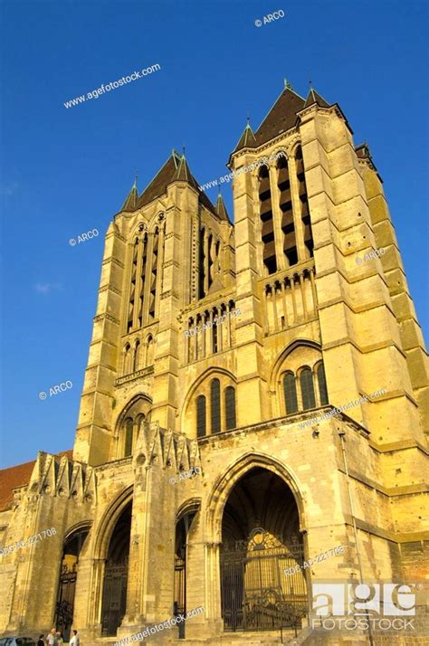 Noyon Cathedral Oise Picardy France Cathedrale Notre Dame De Noyon