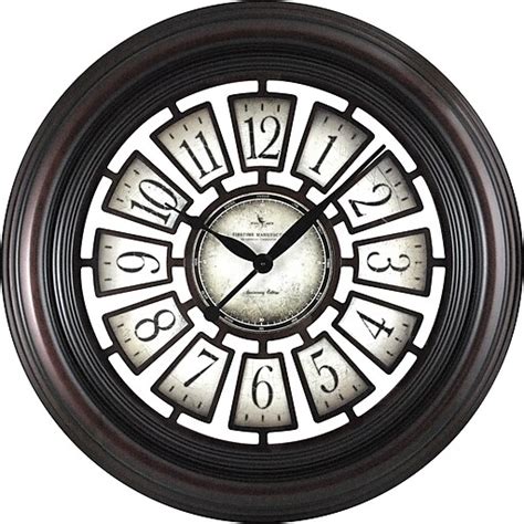 Firstime 29 Oversized Majestic Hollow Wall Clock Staples