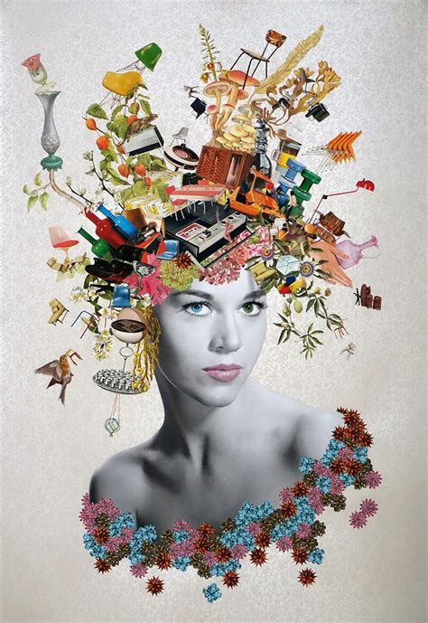 Pin Ups — Maria Rivans Collage Art Projects Paper Collage Art Collage