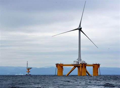 Worlds Largest Floating Wind Turbine Installed In Japan