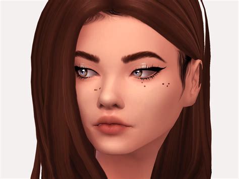 Sagittariah S Spirit Birthmarks Die Sims Sims Cc Plum Eyeliner Skin Moles Sims 4 Body Mods