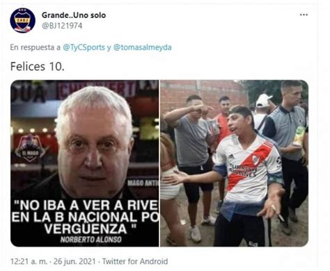 A 10 Años Del Descenso De River Afiches Memes Y Cargadas De Boca