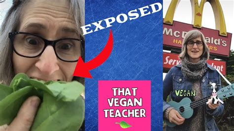 Why That Vegan Teacher Needs To Be Stopped Tiktok Vegan Karen Teacher Exposed Youtube