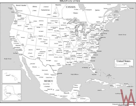 Blank Outline Statewise Map Of The Usa Whatsanswer
