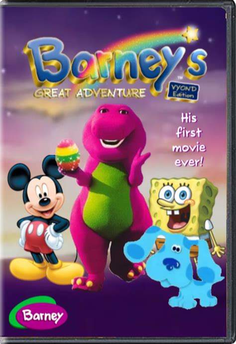 Barneys Great Adventure Vyond Edition Dvd Front By Brandontu1998 On