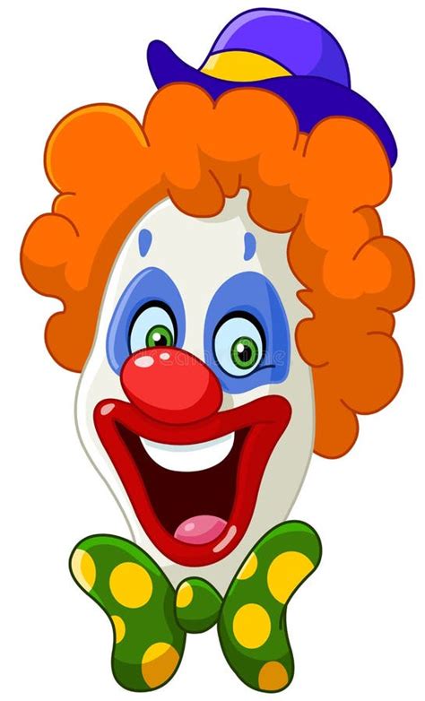 Clown Face Stock Vector Illustration Of Clown Head 31030937