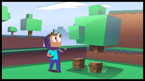 Minecraft Logic Cartoon Animation Youtube