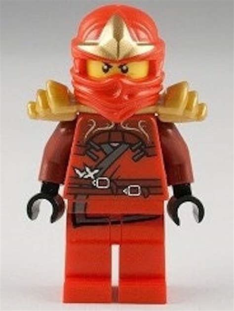 Lego Minifigure Ninjago Kai Zx Shoulder Armor Etsy