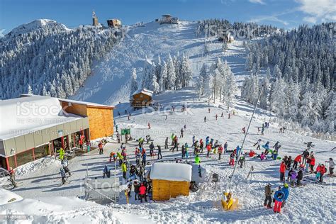 Poiana Brasov Winter Resort Stock Photo And More Pictures Of Activity