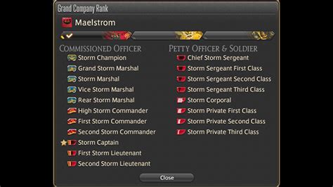 FFXIV Grand Company Ranks Can You Get Promoted Above Captain GameRevolution