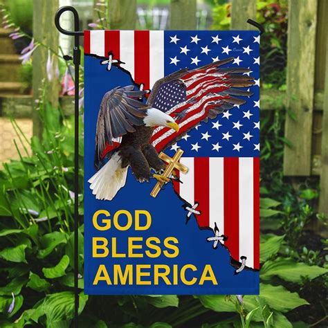 God Bless America Eagle Flag Betiti Store