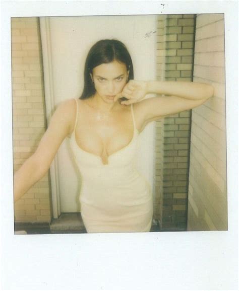 Irina Shayk Topless On Polaroids Shoot Photos The Fappening Hot