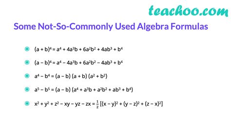 Algebra Formulas Ab3 Ab2 Abc3 A3 B3 Teachoo