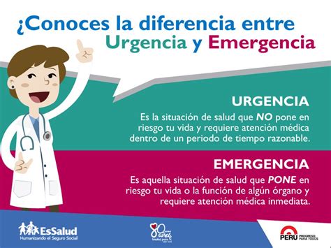 Diferencia Entre Emergencias Y Urgencias Médicas Notas Rosas