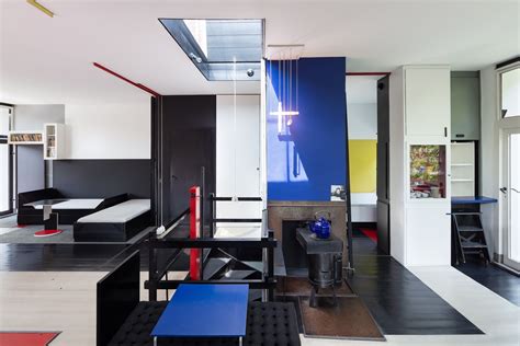 Interior Of The Rietveld Schröder House Centraal Museum Collection