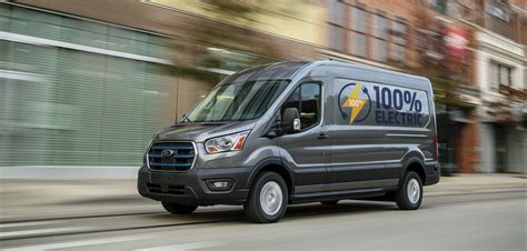 Ford unveils all-electric transit van