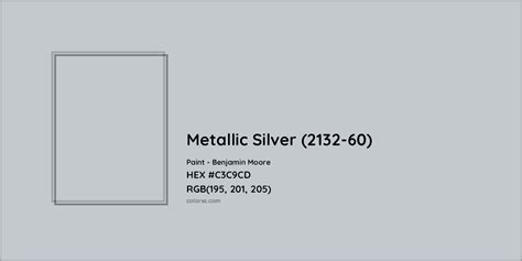 Benjamin Moore Metallic Silver 2132 60 Paint Color Codes Similar