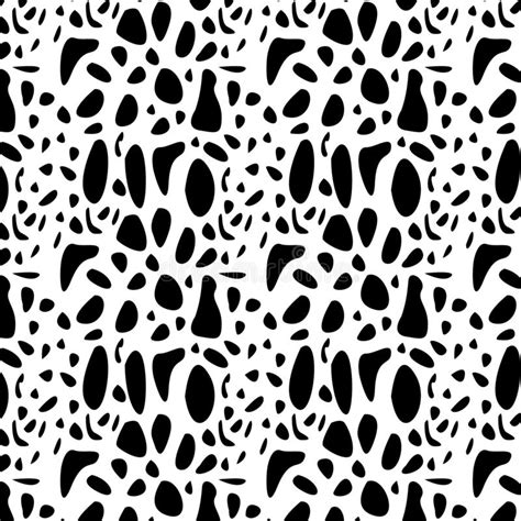 Leopard Pattern Black White Stock Illustrations 12204 Leopard Pattern Black White Stock