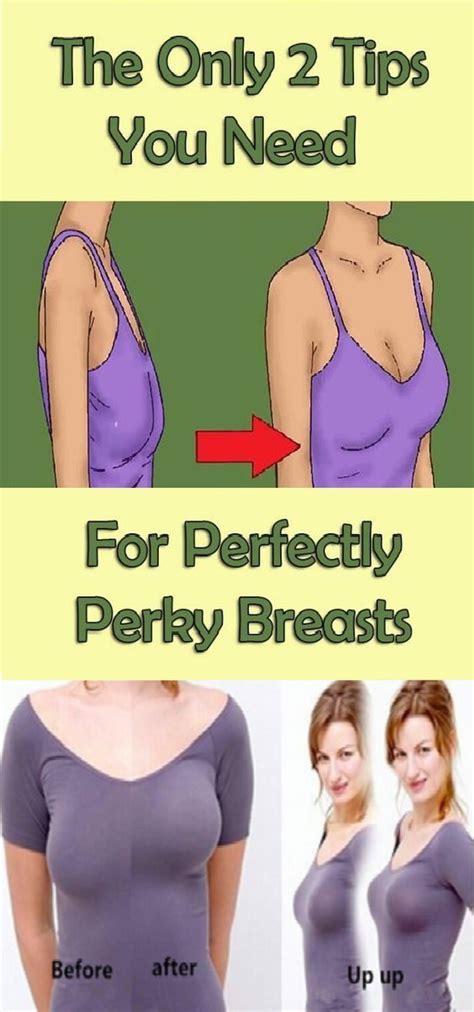 The Only Tips You Need For Perfectly Perky Breasts Healthmgz