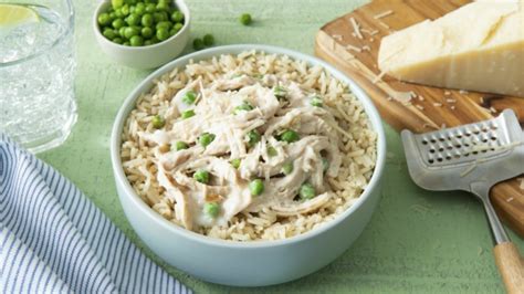 Easy 5 Minute Alfredo Chicken And Rice Minute Rice