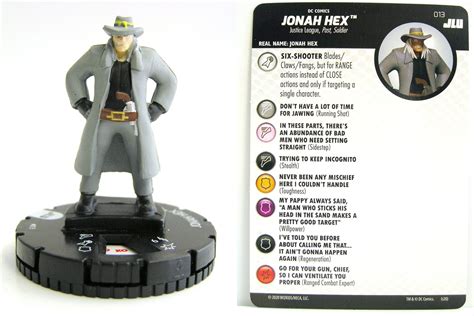 HeroClix Jonah Hex Justice League Unlimited Mtgandmore De