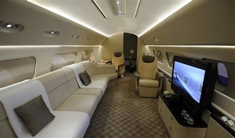 Embraer Lineage Interior The Cabin Is Very Long And A Good Width For