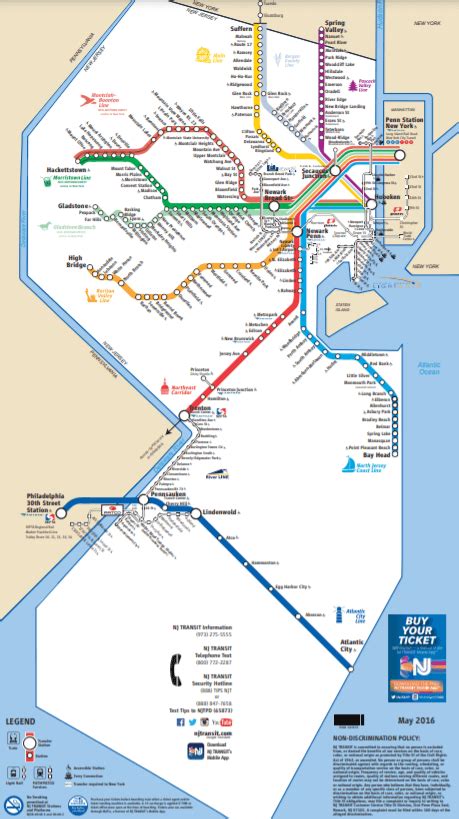 New Jersey Transit Atlantic City Line Stations List Digital