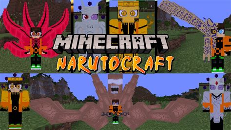 Updated Naruto Craft Reboot New Items Modes Jutsus Minecraft