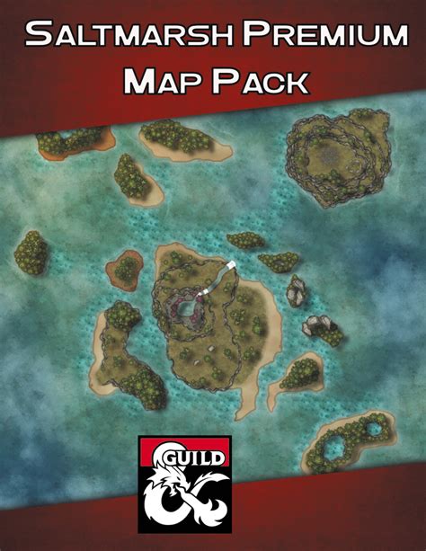 Saltmarsh Premium Map Pack Dungeon Masters Guild Dungeon Masters Guild