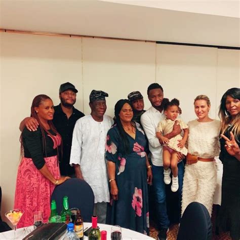 Mikel obi, wife, and twin daughters (image source). Mikel Obi's daughter is a Natural Drummer as she visits ...