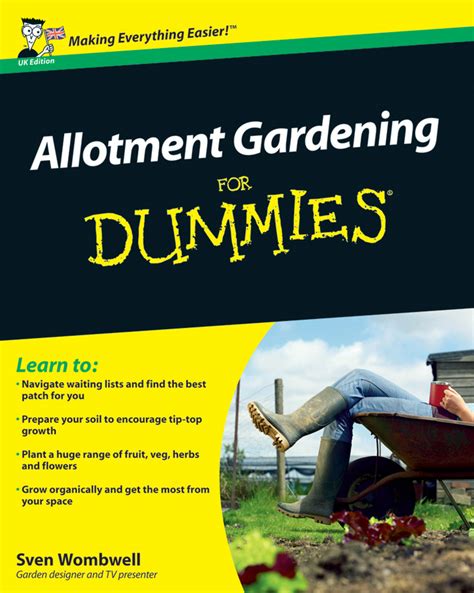 Allotment Gardening For Dummies Book Dummies
