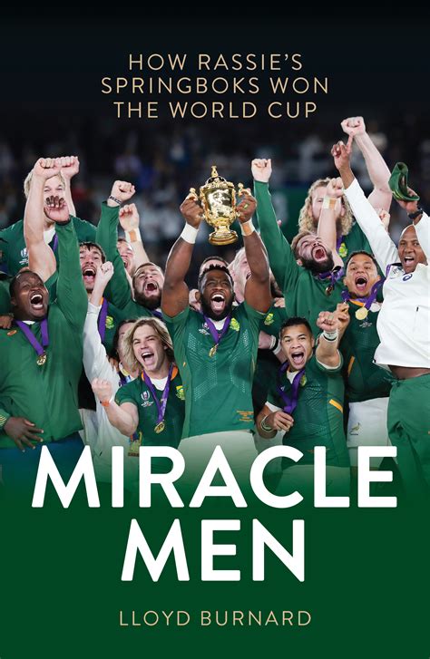 jonathan ball publishers miracle men how rassie s springboks won the world cup