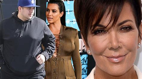 Mediator Momager Kris Jenner Forced Kim And Rob Kardashian To End