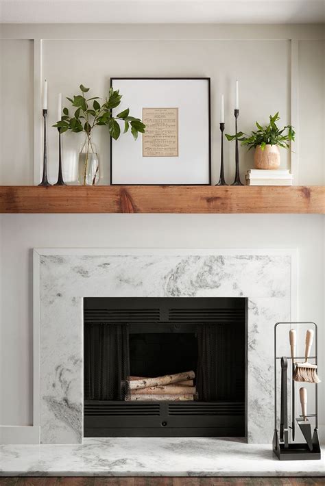 Modern Fireplace Mantel Ideas