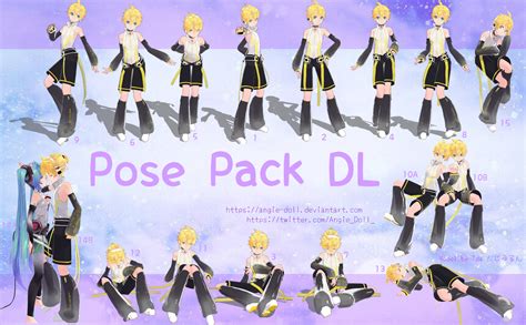 [mmd] pose pack dl by angie doll on deviantart