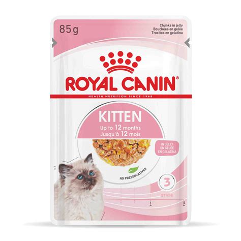 Royal Canin Instinctive Kitten In Jelly Wet Cat Food 85g Petstock