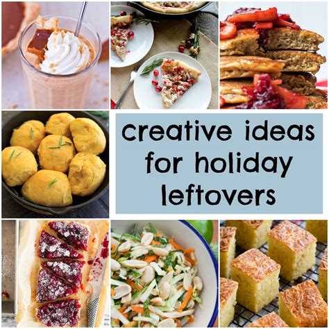(while this may not be an issue for you, it is for this single, southern gal.). Creative ideas for holiday leftovers - Caroline's Cooking