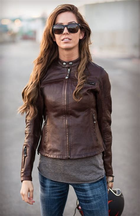 The Maven A Classic Womens Motorcycle Jacket