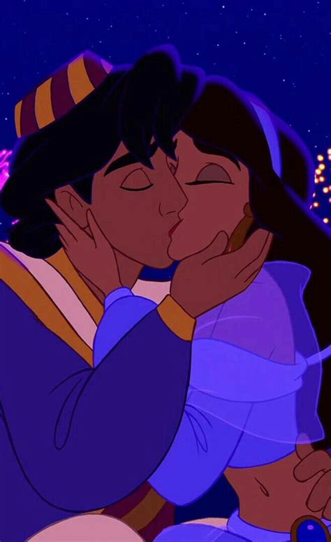 Aladín Y Jazmín Disney Kiss Disney Pictures Disney Wallpaper