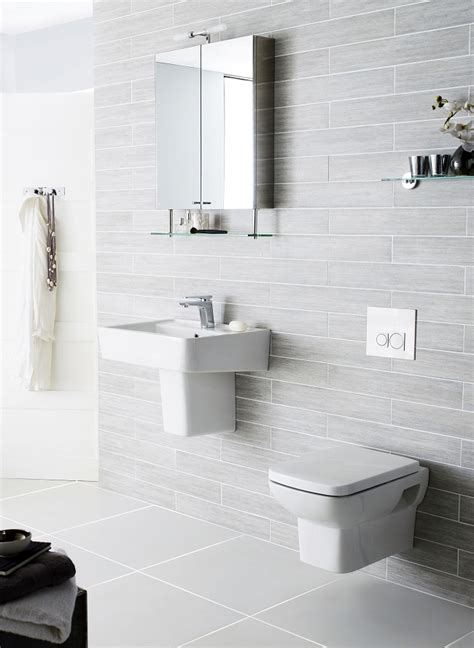 White or neutral colours are best for a small bathroom. Ensuite Bathroom Ideas | Big Bathroom Shop