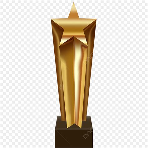 Trofeo Estrella De Oro PNG Vectores PSD E Clipart Para Descarga