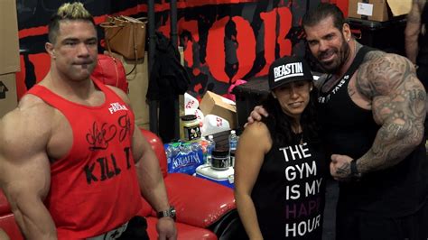 Rich Piana Still Hanging At La Fit Expo Youtube