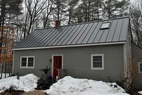 Gray House With Metal Roof Outdoors Pinterest Colors Gray Houses