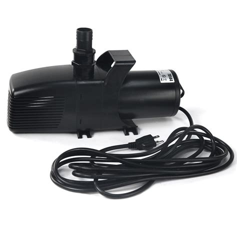 Reviews on the best submersible pond informer is supported by its readers. 3200 GPH Water Fountain Pond Pump Koi Fish Aquarium ...