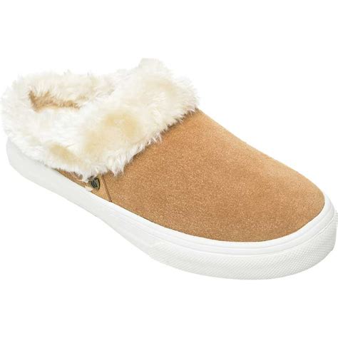 Minnetonka Womens Minnetonka Windy Slipper Cinnamon Suede 9 M