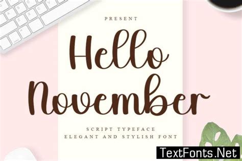 Hello November Font