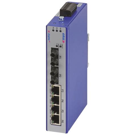To Port Unmanaged Ethernet To Fiber Optic Switches EL U BESD