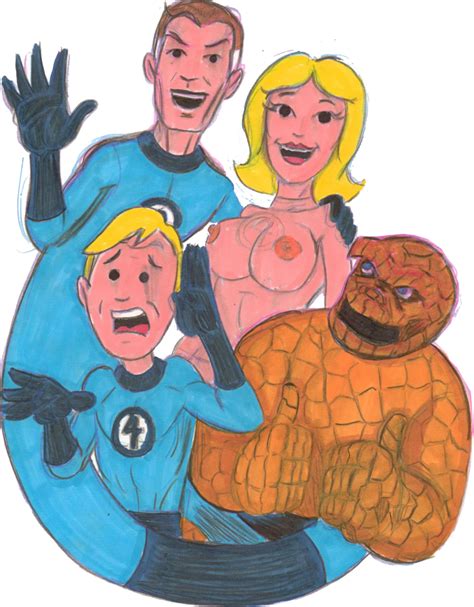 Rule 34 1girls Ben Grimm Fantastic Four Human Torch Invisible Woman
