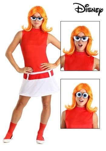 Adult Disney Phineas And Ferb Candace Flynn Costume Disney Costumes