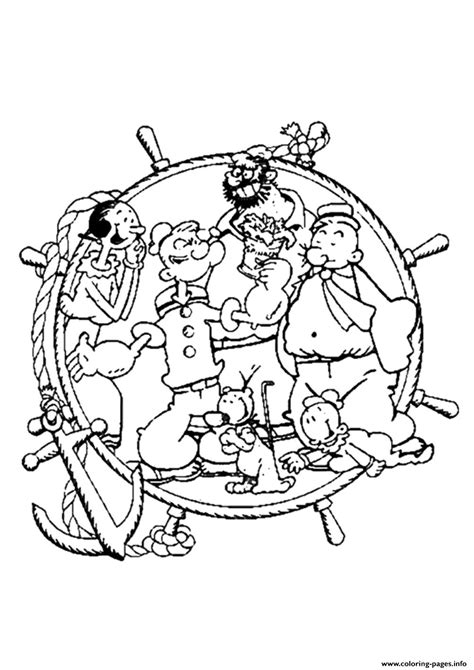 Home / cartoon / popeye. Popeye S Freefe10 Coloring Pages Printable